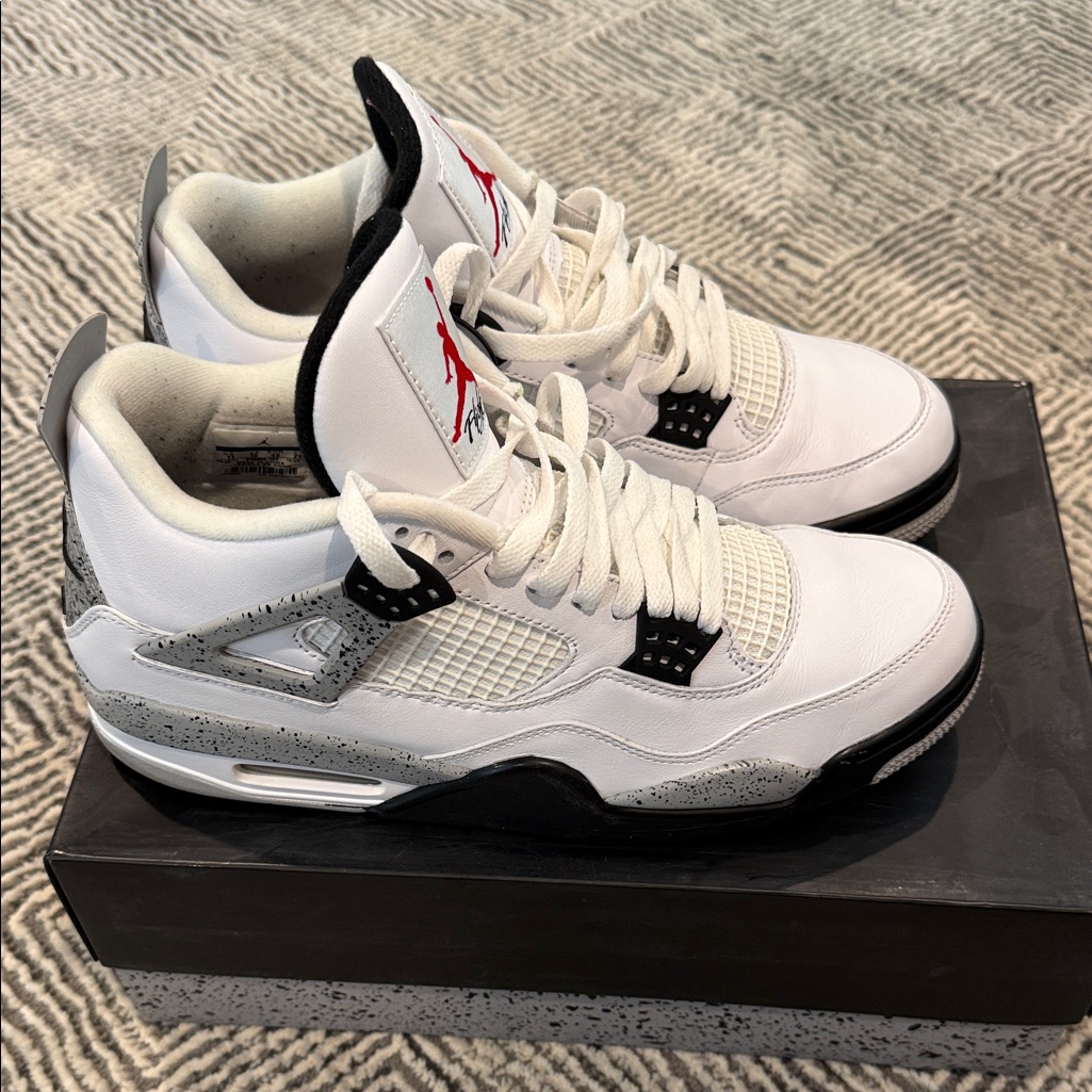 Retro Jordan 4 White Cement 2016